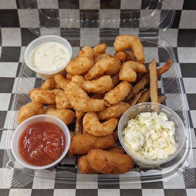 Fried Shrimp Platter.