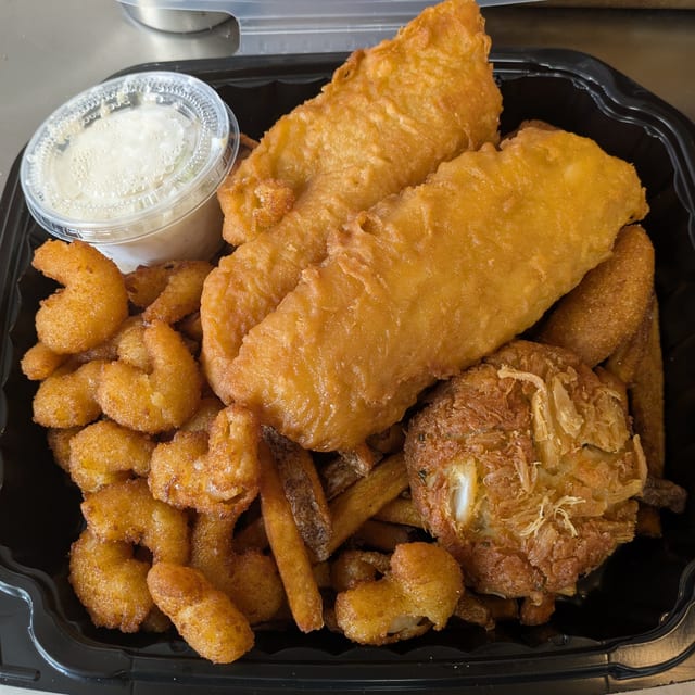 Fried Seafood Supreme.