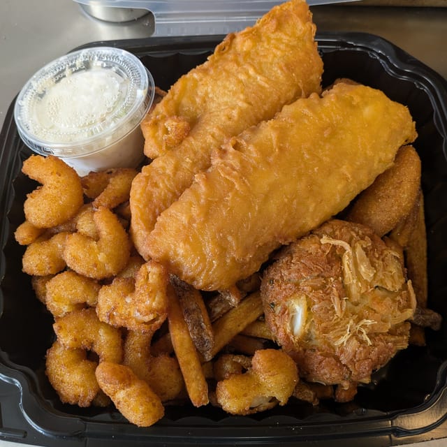 Fish and Chips.